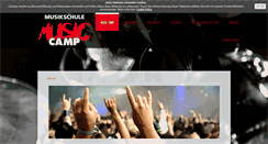 Desktop Screenshot of musiccamp.de