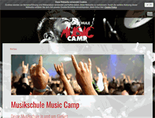 Tablet Screenshot of musiccamp.de
